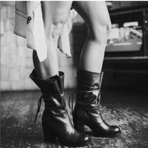 NWOB Freebird by Steven Guilt Rustic Leather Boots